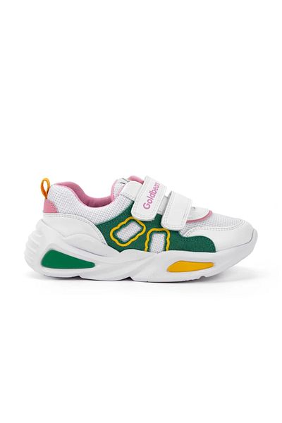 Haribo Children's White/Green Sports Shoes