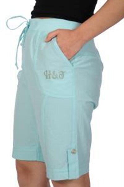 Heaven Ephesus Γυναικείο λινό σορτς (HT MID)- 2050