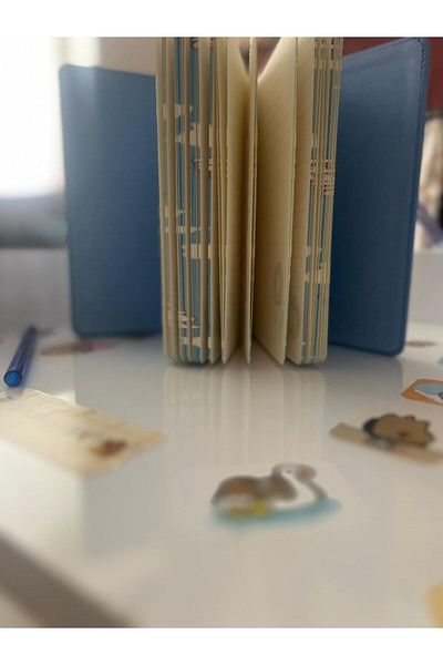 Micro Bloc de note drăguț cu design Dreamer Bear -