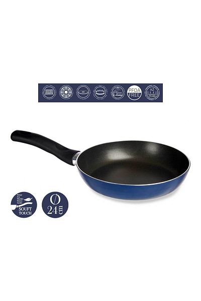 Arte Regale Blue non-stick aluminum frying pan 41.5 x 24 x 7 cm