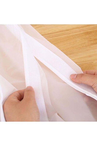 CRACOS Waterproof protective cover for clothes and other textiles, dimensions 90x60x50 cm. transparent