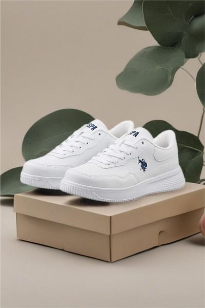 U.S. Polo Assn. PANTOF DE SEZON NOU CASUAL DE FEMEI ALB