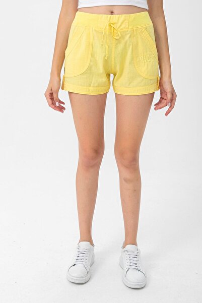 Heaven Ephesus Kadın Keten Şort (ht Mini )- 2060