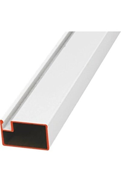 Genel Markalar Alüminyum Istenilen Ölçüde Kesim Beyaz Menteşeli Sineklik Profili 17x25 Sineklik 150 Cm