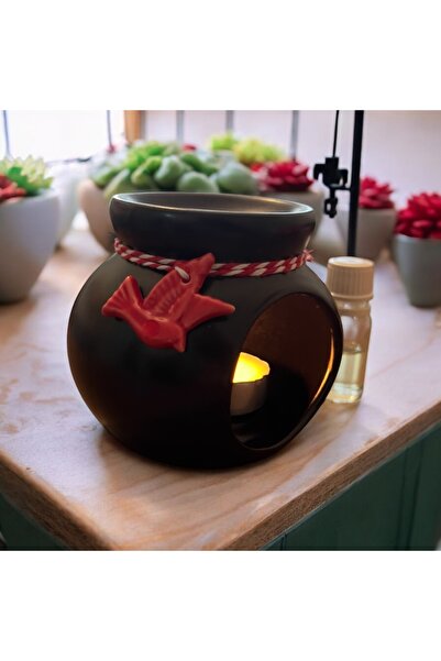 Lara Karma Kuş Detaylı Buhurdanlık