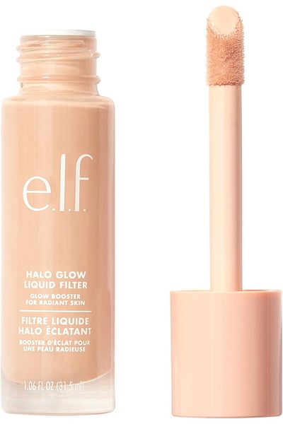 ELF E.l.f. Halo Glow Liquid Filter, Complexion Booster For A Glowing, Soft-focus Look, Infused With Hyal
