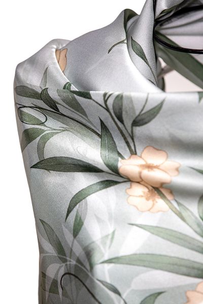 CASHMERE AND SİLK MAWLANA (53X173) Pure Silk Shawl