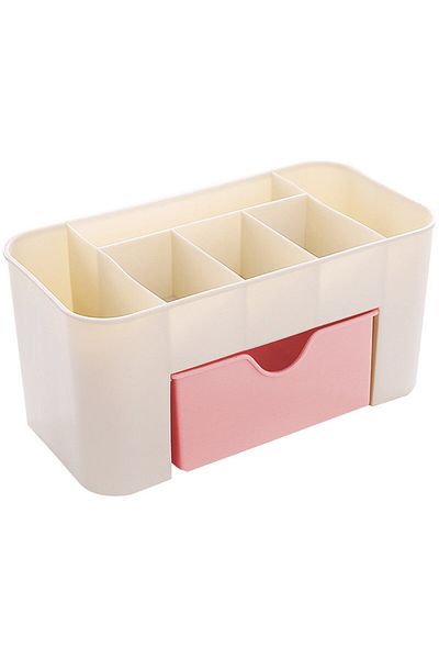 CRACOS Cosmetics Or Jewelry Organizer Box, , Plastic, 20x10x8.7 Cm, Storage