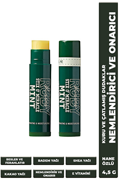 Kiss Stix O'miracle Yoğun Nemlendirici Ve Onarıcı Dudak Bakımı Nane Özlü 4,5 gr