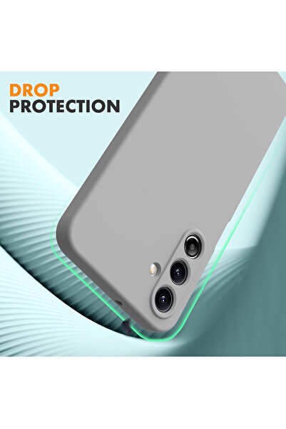 m.tk moveteck Samsung Galaxy A16 Case Camera Protected Soft Color Matte Silicone + 9H Screen Protective Glass 2in1 Set