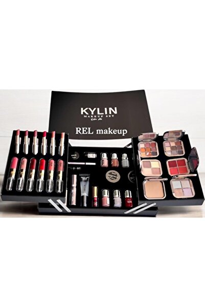 Kylin بوكس مكياج من كايلين لجمالك الاحترافي كل الجمال في صندوق واحد متعدد الالوان والاستخدام