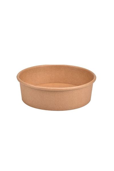 Generic 1500ml Microwaveable Kraft Paper Boxes with Lid