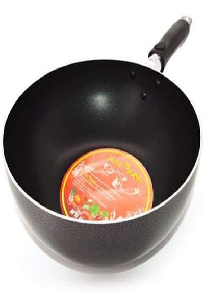 LOVE SONG Fry Wok with Handle 24 cm – Non-Stick, Durable Cookware for Stir-Fry and Sautéing