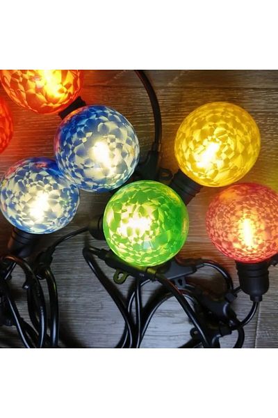 Naimeed Company Ghirlandă luminoasă decorativă, interconectabilă, Naimeed D6107, 5m, 10 becuri LED, lumină caldă