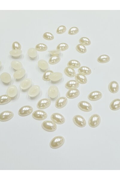 CRYSTALSHOP Pola bisera - 10*14 mm krem oval (250 komada)