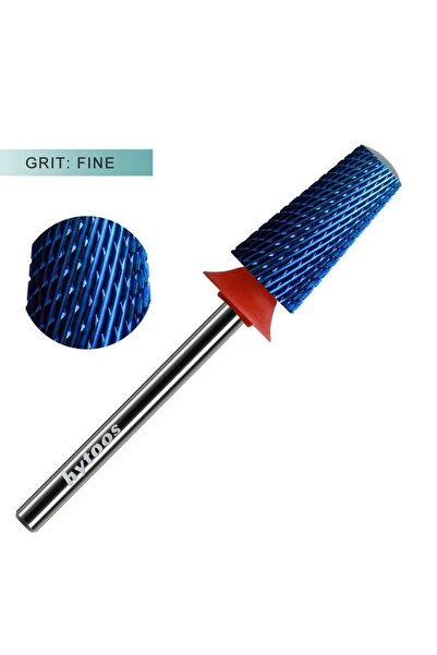 Choice1 F( B) HYTOOS Blue Nano Safety Tipped Nail Drill Bits 3/32 Round Carbi...
