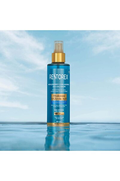 Restorex Keratin & Argan Repair Liquid Hair Care Cream 3X200 ml