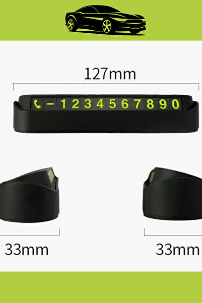 grey cat Trend Product Black Stylish Design Phosphorescent Magnetic Personal Vehicle Parking Number Optional Open/Close