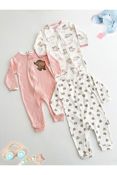 ENİA BABY Baby Zippered Elephant Cloudy Sleeping Bag
