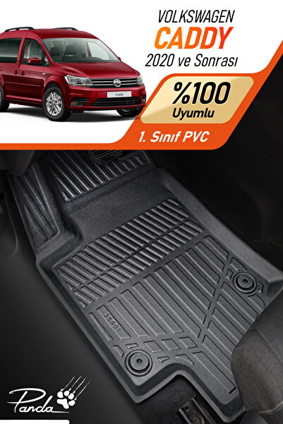 Panda Kılıf VOLKSWAGEN CADDY 2020- SONRASI 4D HAVUZLU PASPAS TAKIMI