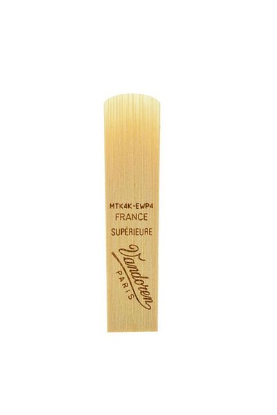 Vandoren Set of 5 Soprano Saxophone Reeds, Vandoren, Classic, Blue, 1.5