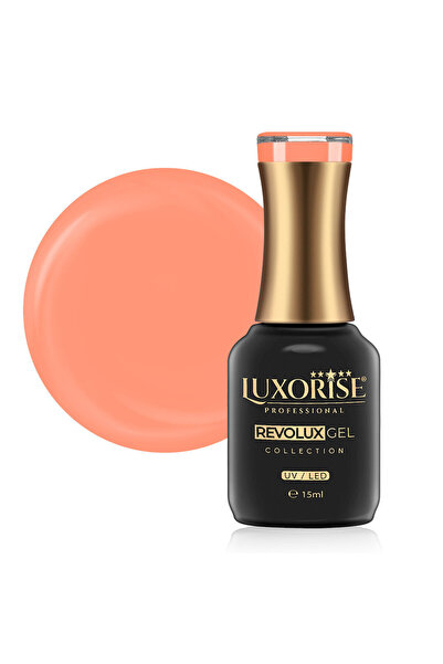LUXORISE Полуперманентен лак за нокти Revolux LUXORISE, Coral Lush 15ml