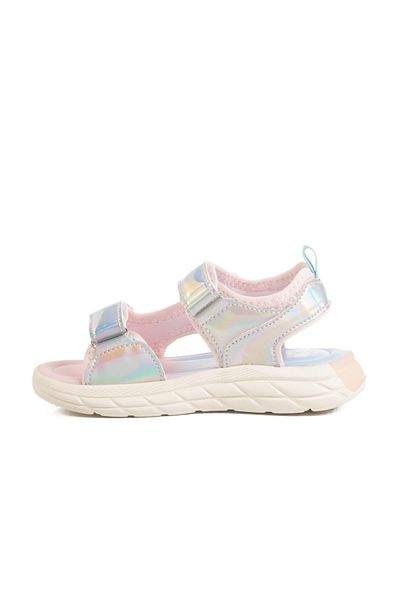 WALKWAY 1946 P Silver Children's Sandals
