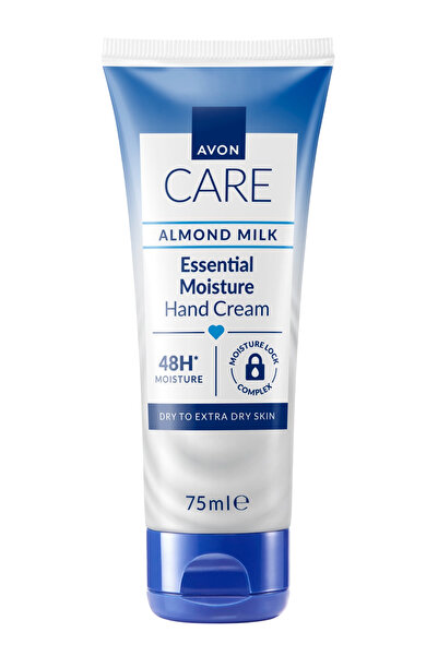 AVON Care Gliserin ve Badem Sütü içeren Yoğun Nemlendirici El Kremi 75 Ml.