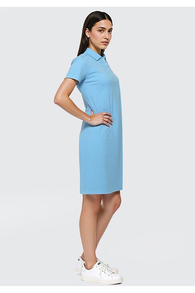 Nautica Short sleeve Premium Cotton Knee length Dress