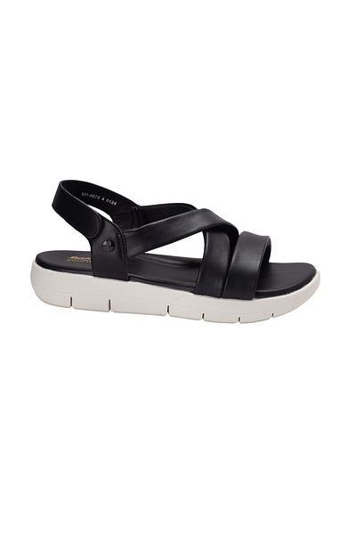 BATA Casual Women Ankle Strap Sandals Black