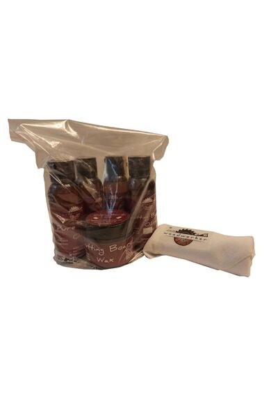 woodworker Mixed Pack of Waxes and Oils for Wood Furniture Maintenance, Tryme-50, 5x50 Ml, Bbc Cloth