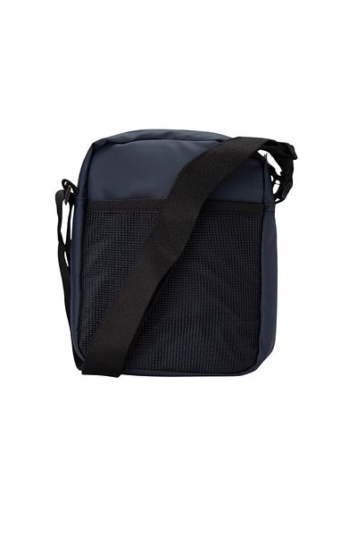 BATA Textured Messenger Bag Navy
