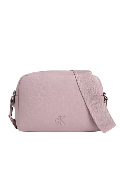 Calvin Klein Women's Pink Cross Strap Camera Bag