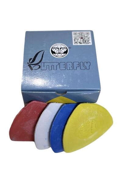 MUSİ Fdm Muşi Butterfly Üçgen Çizgi Taşı Karışık (10 LU)