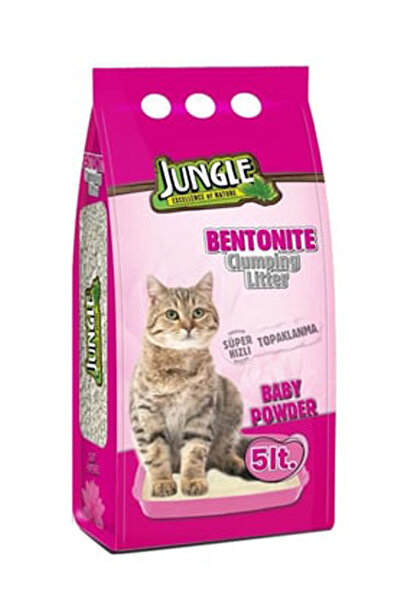 Jungle Parfümlü Kedi Kumu 5 litre