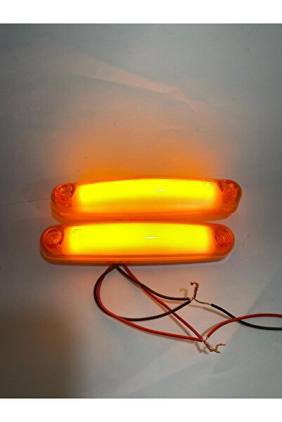 BARLAS OTO LED TOMBUL NEON LAMBA 9LEDLİ [SARI RENK] 5ADETLİ