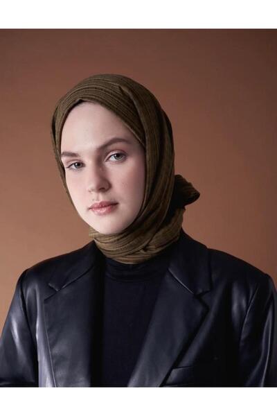 Modakaşmir Aminenesil bronz Renk misto pamuk şal