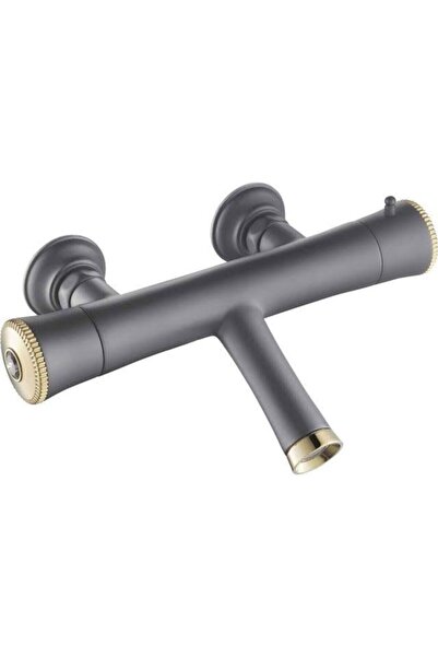 KALE صنبور حمام بريلا ثرموستاتي (أسود-ذهبي) 7319730024