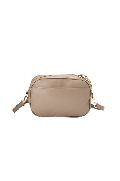 BATA Quilted Sling Bag Beige