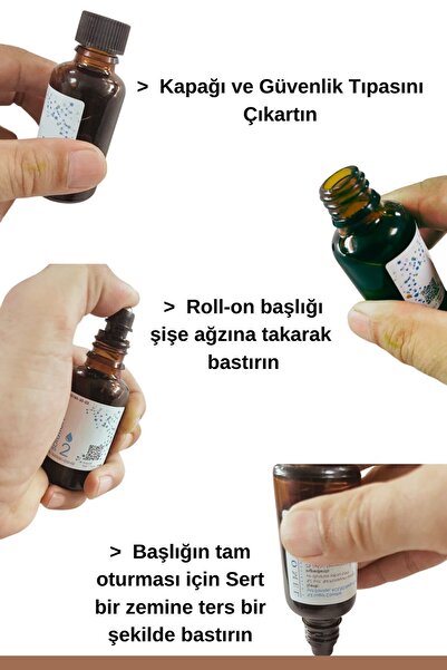 Aromel Iyot Kafesi Için Lügol %2 Lik | 30 ml | Sürülebilir Roll-on Başlıklı Cam Şişe | Iyot Kalemi