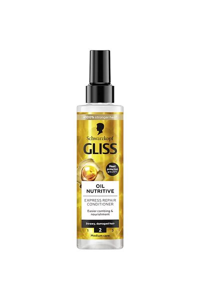Gliss BALSAM EXPRESS-ULEI DE REPARARE PĂR NUTRITIV, 200ml