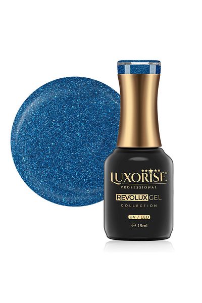 LUXORISE Oja semipermanentă Revolux LUXORISE, Azure Air 15ml