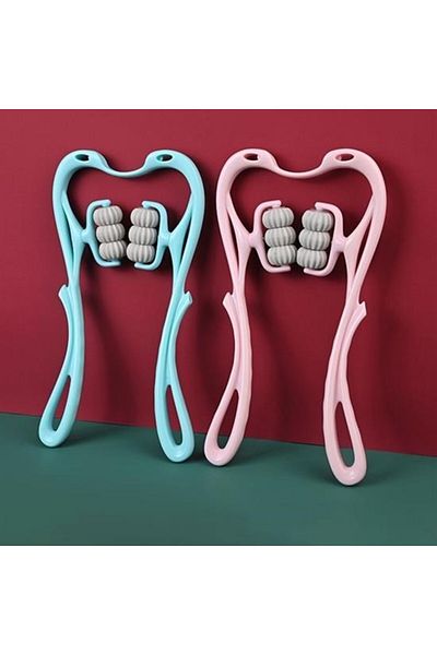 Skygo Buffer ®   Multifunctional Manual Six Wheel Neck Massager