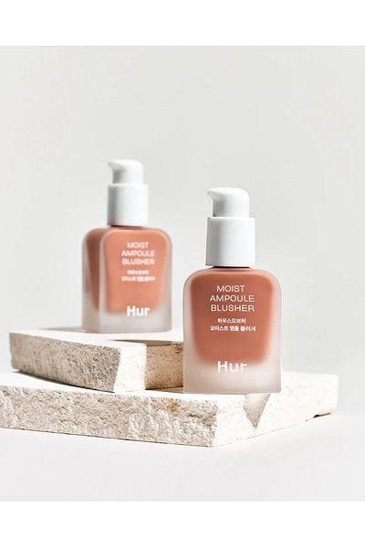 Beauty Glazed Hydrating Liquid Blush, House of Hur, Moist Ampoule Blusher #05 Peach Coral