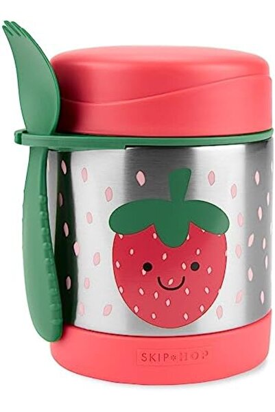 Skip Hop مرطبان طعام الأطفال المعزول من سبارك ستايل، فراولة