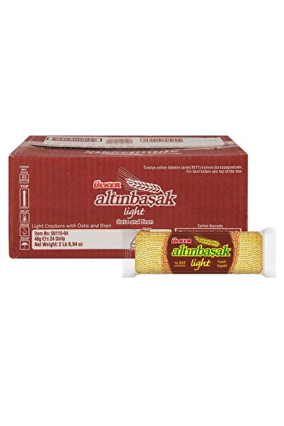 Ülker Altınbaşak Light Bisküvi Kepekli 46 g x 24 Adet