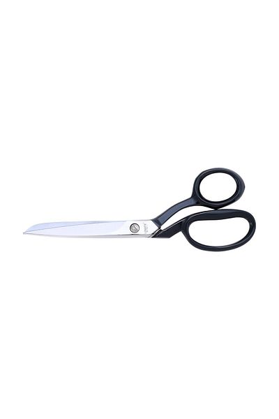 Linate Fdm 242-7 Black Handle Horizontal Regula Scissors D-145 No:7 (17.5 CM)