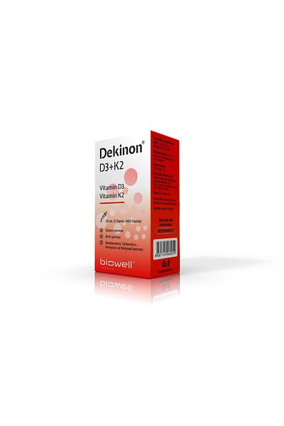 Biowell Dekinon Vitamin D3 + K2 Drops 20 ml 2 Pieces