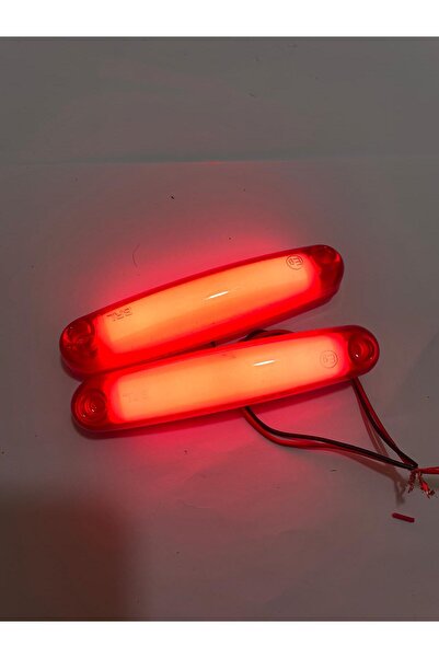 BARLAS OTO LED TOMBUL NEON LAMBA 9LEDLİ [KIRMIZI RENK] 5ADET [12-24VOLT]