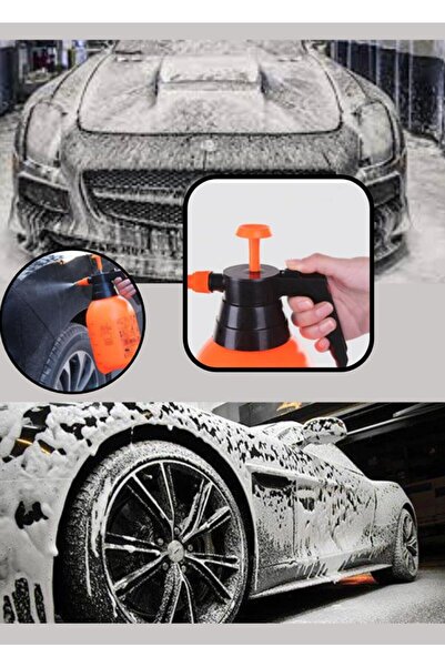 MasterCar Basınçlı Oto Yıkama Şampuan Püskürtücü Bahçe Sprey Şişesi Bitki Çiçek Sulama Ilaçlama Pompası Klima